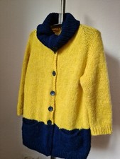 Jacke Mohair + Seide , Wolle + Alpaca Von Langyarns - handmade ca. Gr. 42-46