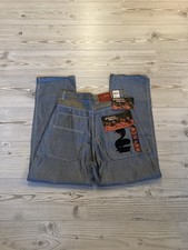 Johnny Blaze Silber Glanzbaggy Jeans Shiny Neu Wu-Tang-Clan Wu Wear Fubu G-Unit