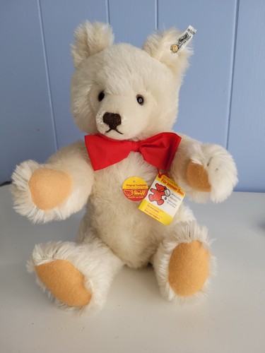Steiff white original teddy - white,