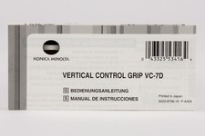 Bedienungsanleitung Konica Minolta VC-7D VC 7D VC7D
