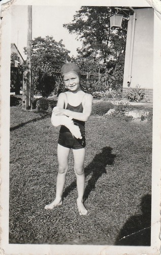 Vintage foto mädchen - vintage,