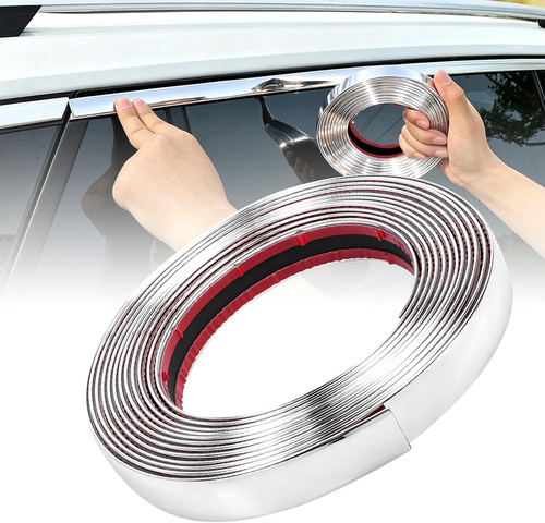 Chrom zierleiste auto 20mm - zierleiste, auto,5m×20mm
