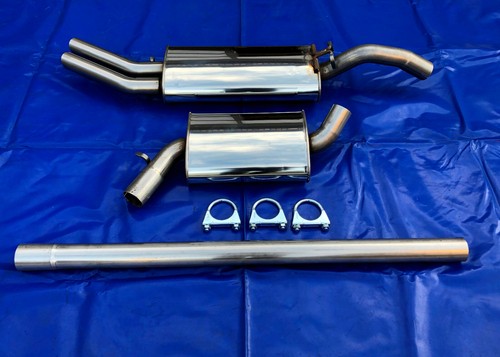 Edelstahl auspuffanlage - auspuffanlage, vw