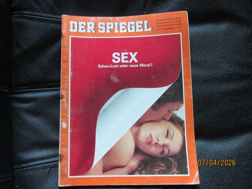 1968 der spiegel sex - 18.11.1968;,