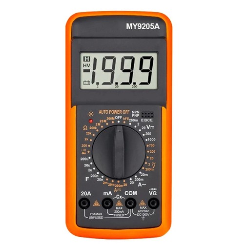 Dt9205a digitalmultimeter - dt9205a,