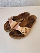 Birkenstock Madrid Latschen Größe.39 Farbe Copper/Rosegold