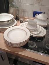 Geschirr Winterling Bavaria Röslau Porzellan Goldrand