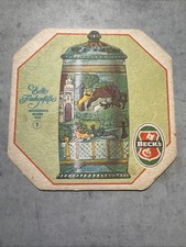Bierdeckel Coaster Becks Edle Trinkgefäße Nr. 1  Jaghumpen Hessen 1669 #1024#