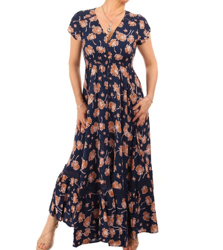 Neu marineblau und hellbeige - neu,
