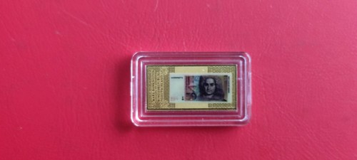 Banknoten auf goldbarren - *dm-banknoten,