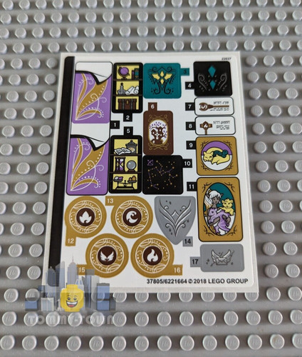 Lego elves nur aufkleberbogen - lego,