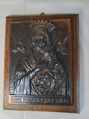 Ikone wandrelief bild madonna - wandrelief,