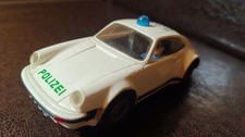 Fleischmann Porsche Auto Rallye Polizei mit Blaulicht