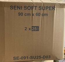 Seni Soft Krankenunterlage 90x60cm im 2x25 Stück Karton