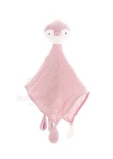 Fehn Schmusetuch Pinguin rosa Baby Kuscheltuch 400335 Musselin Spieltier