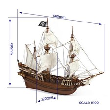 Occre buccaneer piratenschiff - occre,
