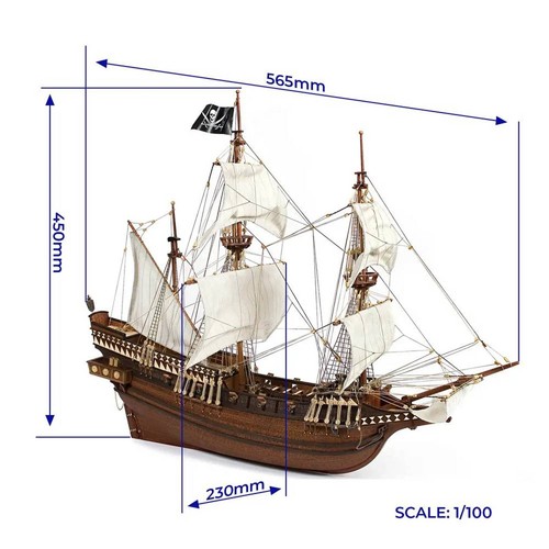 Occre buccaneer piratenschiff - occre,