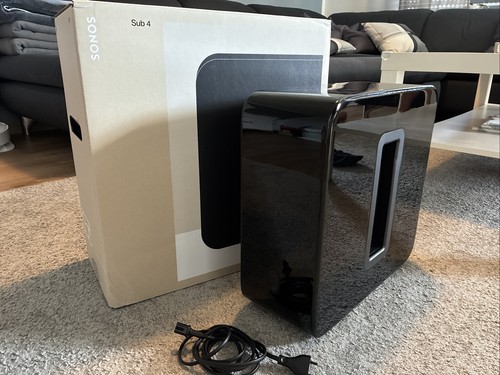 Sonos sub schwarz mit - 3,, ovp