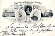 Ak Oldenburg im Großherzogtum Oldenburg, 3 Generationen im... - 4745950