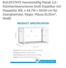 Ich Verkaufe eine Hamsterkäfig Aus Metall mit Zubehör Und Hamsterrad