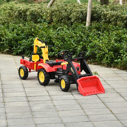 Homcom trettraktor mit - homcom,