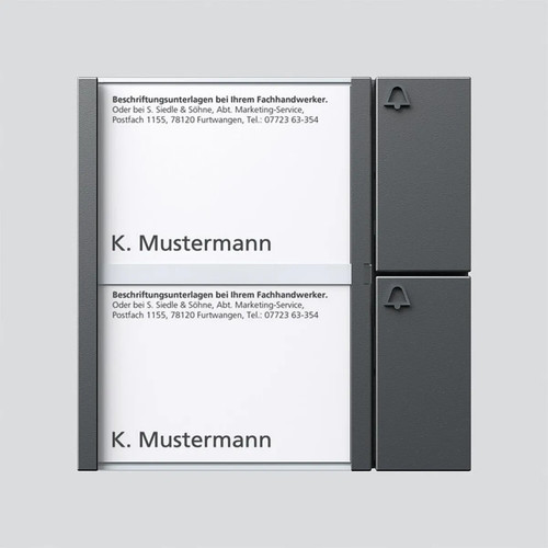 Siedle 612 dg - siedle, tastenmodul