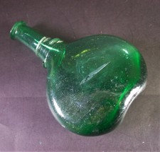 Antike plattflasche - -,