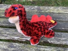 STEIFF DINOSAURIER Baby Dino 094644 rot Stofftier Quietsch-Funktion Plüsch 20cm