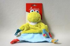 Sigikid Frosch Grinse Grasgrün 41248 Schnuffel Schmusetuch Kuscheltuch (T191)