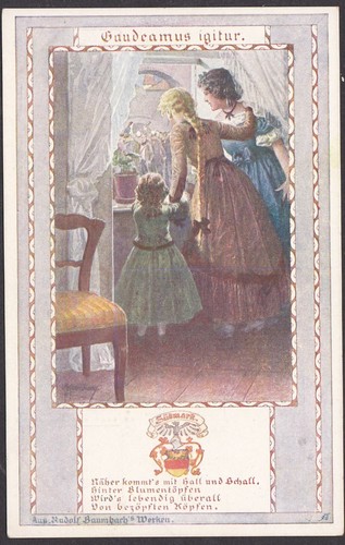 27617 künstlerkarte gaudeamus - 27617,