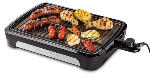 George foreman smokeless bbq - george,