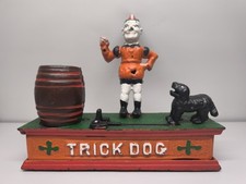  Gusseisen Trick Dog Spardose