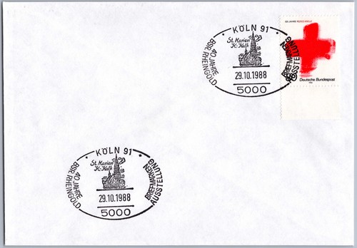 Sonderstempel köln 1988 - sonderstempel,