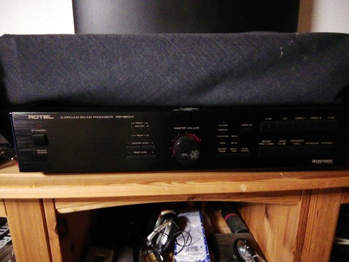 Rotel surround sound processor - rotel,