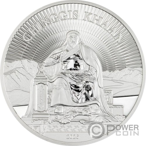 Chinggis khaan silber - chinggis, oz
