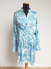 Blau türkis Punkte Muster