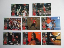 Michel Jordan TC Lot 8x 1994 Upper Deck Decade of Dominence deutsch J1-3, 5-9