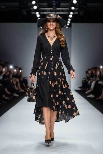 Western denim kleid - kleid, ethnostil