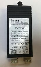Trafo Electronic Transformer 60W 230V auf 12V  Protection MADE IN ITALY - TCI -