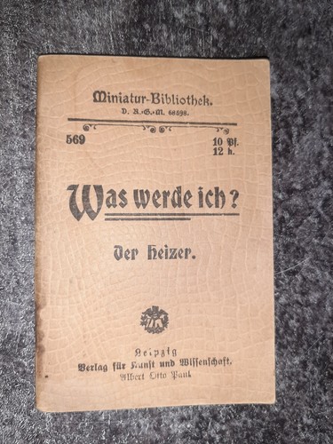 Minibuch heizer und - und, maschinist