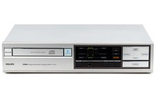 Philips CD204 hochwertiger CD Player silber / gewartet 1 Jahr Garantie #02