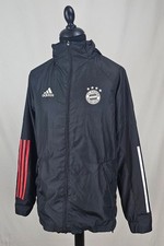 ORIGINAL ADIDAS FC BAYERN MÜNCHEN Herren Jacke Trainingsjacke Regenjacke XXL 2XL