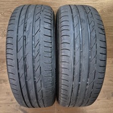 2x SOMMERREIFEN Bridgestone Turanza T001 205/55 R17 91W RFT RUNFLAT DOT 1921
