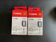 2x Original Canon PGI-9 Clear