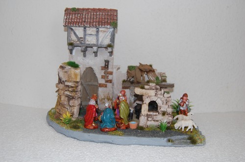 Weihnachtskrippe krippenstall - weihnachtskrippe,,
