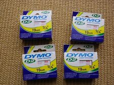 Dymo D2  60603  Farbbandkassette Rot 19mm 50m Dymo 6000 9000 PC10 Esselte NOS  2