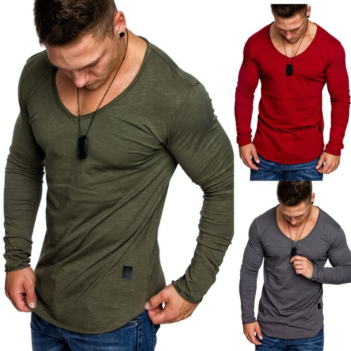 Oversize herren longsleeve - oversize,