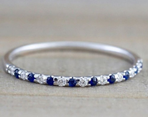 Elegante blaue und weiße - blaue,