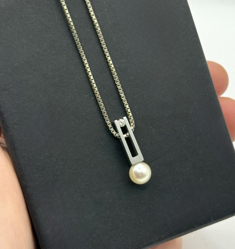 835 silber halskette mit echte - 835,