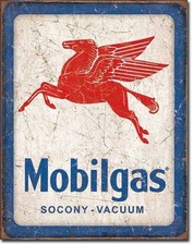 Blechschild Mobilgas Pegasus